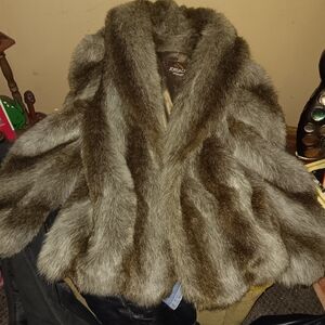 Jordache Faux Fur Coat